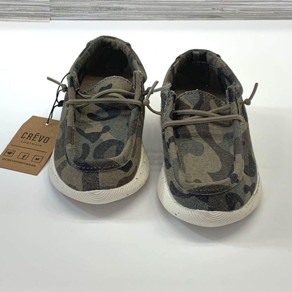 Crevo Camo Slip-On Shoes